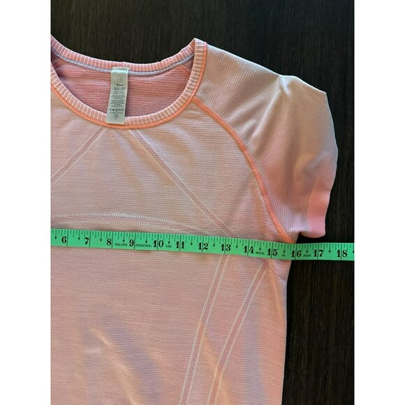 Ivivva (Girls Lululemon) Run Swiftly Fly Tech Short-Sleeve Performance Top Size - Picture 6 of 7